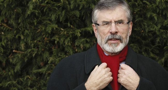 Gerry Adams en una imagen de archivo.