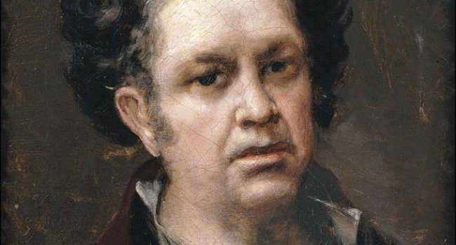 "Autorretrato" de Goya, en el Museo del Prado de Madrid.