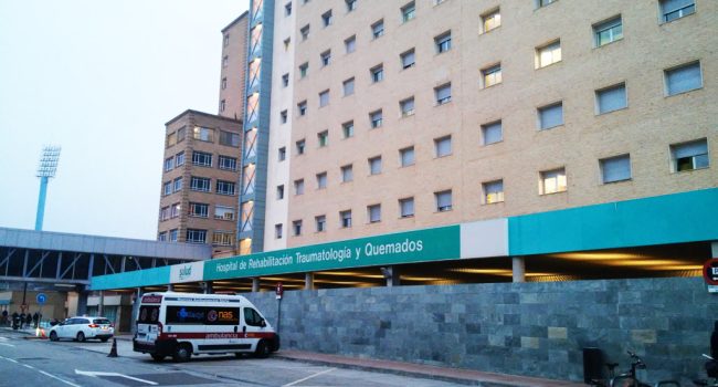 Hospital Miguel Servet de Zaragoza. Foto: @arainfonoticias