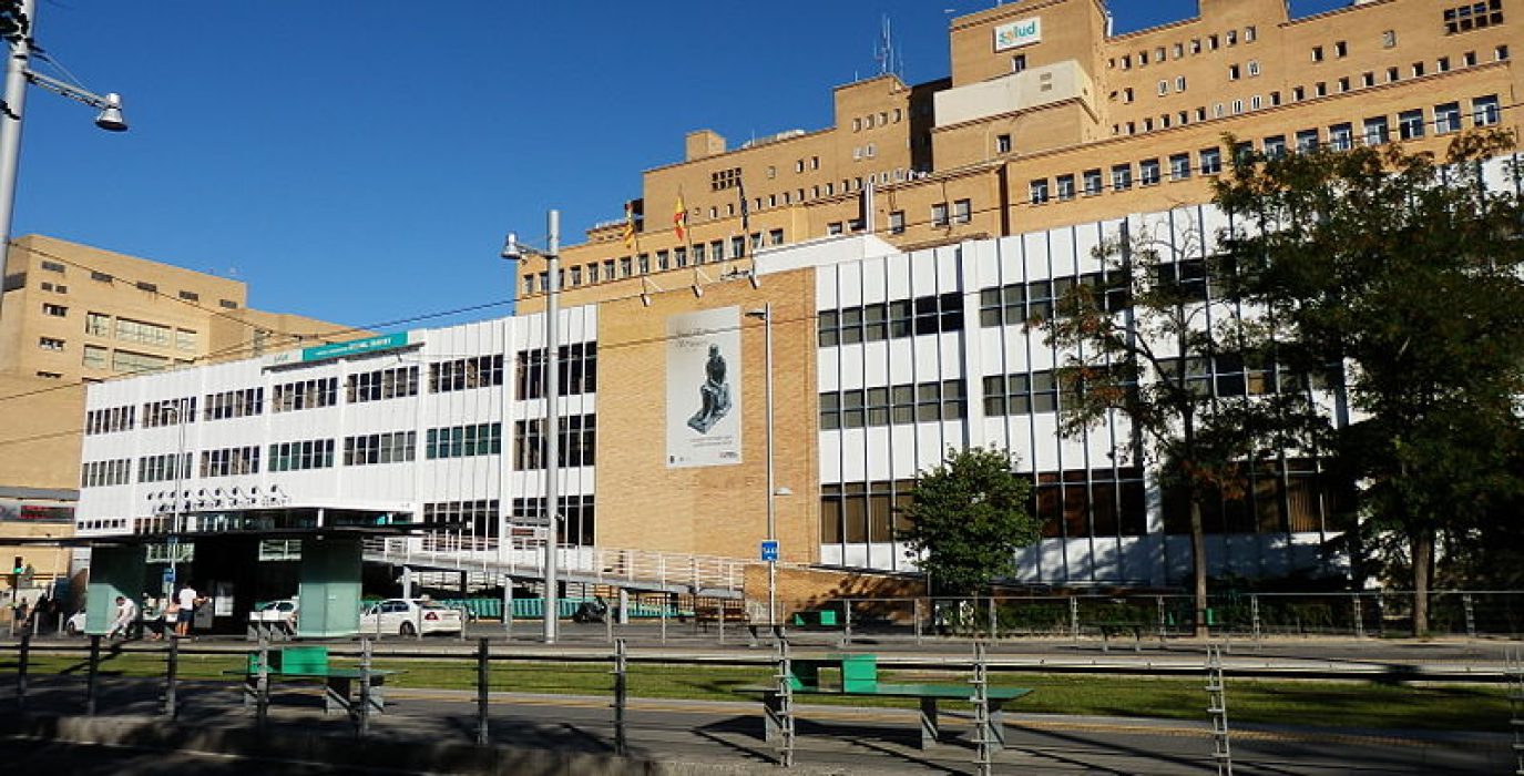 Hospital Miguel Servet de Zaragoza. Foto: Ajzh2074 (CC BY-SA 4.0)