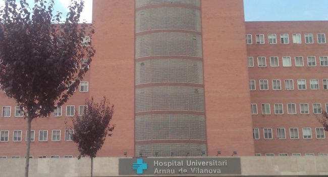 Hospital Arnau de Vilanova en Lleida.