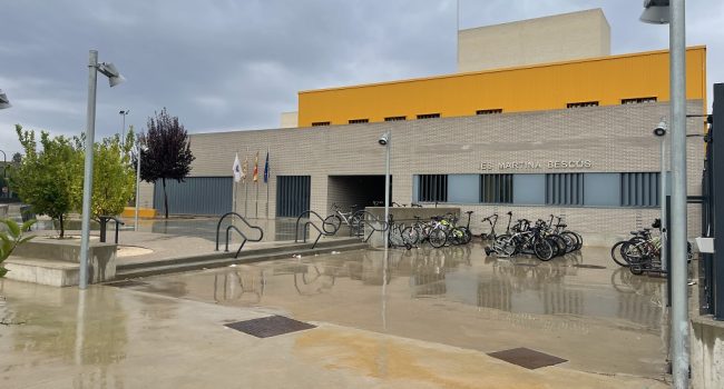 IES Martina Bescós Cuarte de Hueva al borde del colapso Aragón