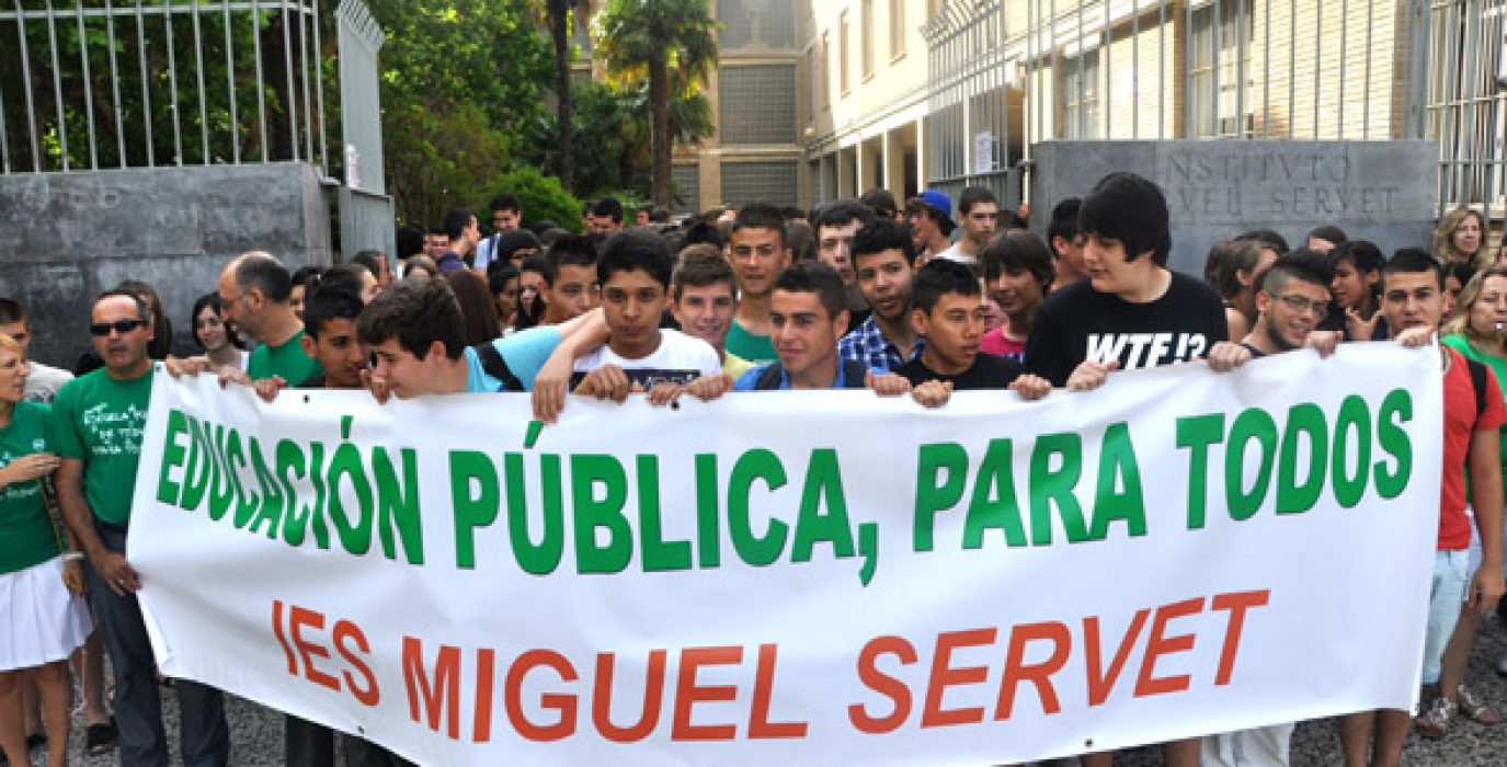 IES Miguel Servet. Foto: El Ventano