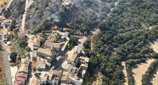 Incendio declarado en Nachá | Foto: INFOAR