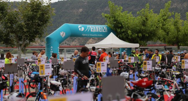 Half Triatlón de Mequinensa. Foto: Ayuntamiento de Mequinensa