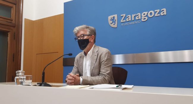 El portavoz de ZeC, Pedro Santisteve.