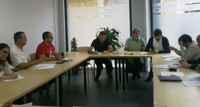 Asamblea de la Presidencia de IU Aragón.