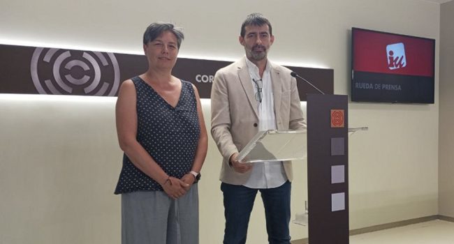 Marga Deyá y Álvaro Sanz | Foto: IU Aragón
