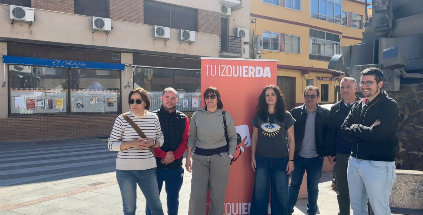 Abengochea, Palomo, Romero y otros representantes de Izquierda Unida en Andorra | Foto: IU Aragón