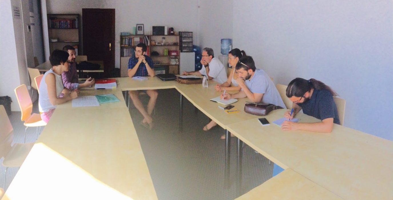 Reunión de IU sobre el futuro de las cuencas mineras.