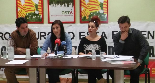 Rueda de prensa realizada en 2016. Foto: OSTA