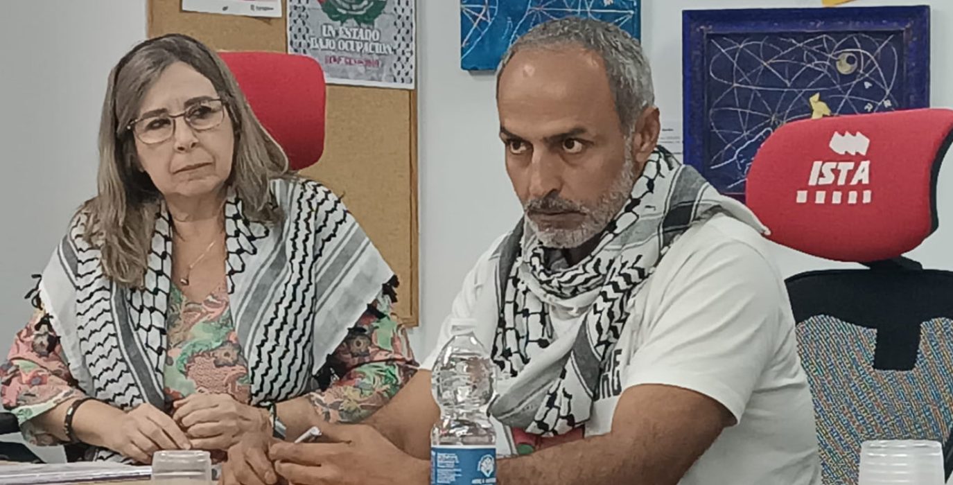 Ibrahim Abayat, presidente de Casa Palestina Aragón | Foto: ISTA