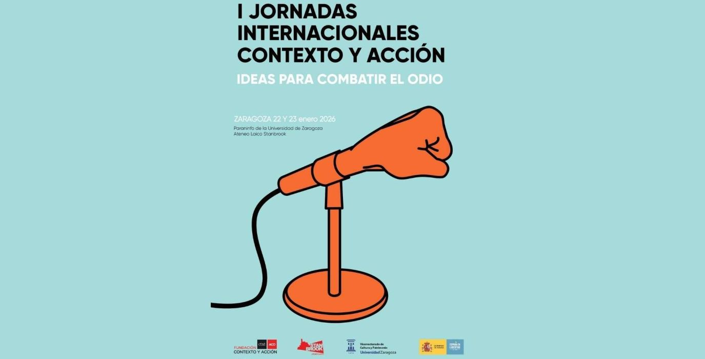 Cartel de las jornadas "Ideas para combatir el odio".