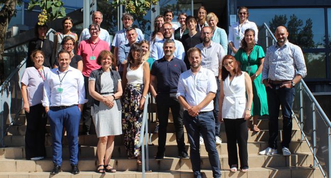 Foto de grupo tomada el pasado viernes en la primera reunión del Consorcio en Bruselas