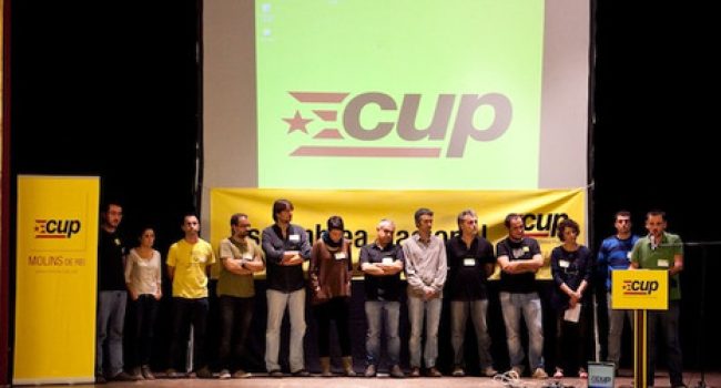Imagen de archivo de una Asamblea Nacional de la CUP. Foto: CUP