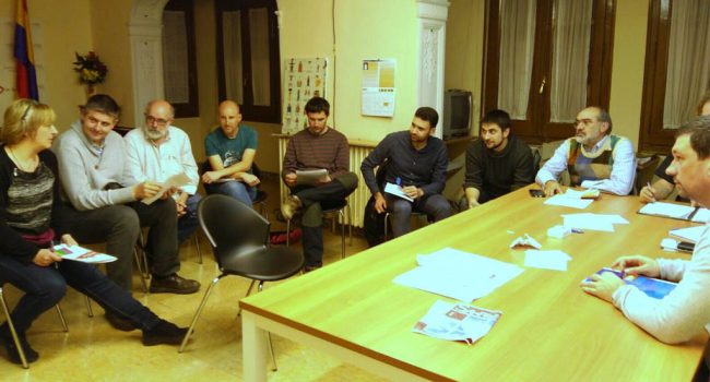 Imagen de la reunión de representantes de los Cambiares.