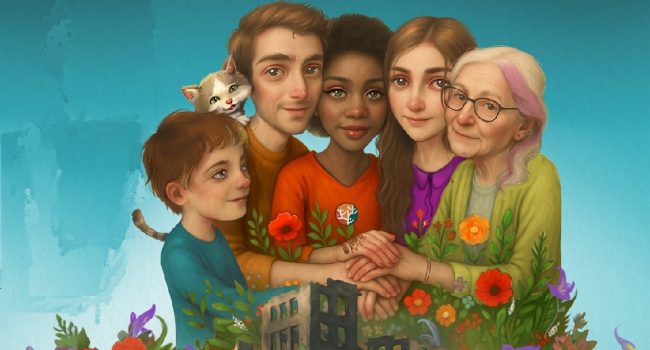 Imagen elaborada por la Federación de Salud Mental de Aragón para el Día Mundial de la Salud Mental 2025