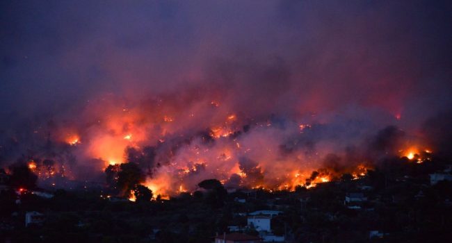 Incendios en Grecia