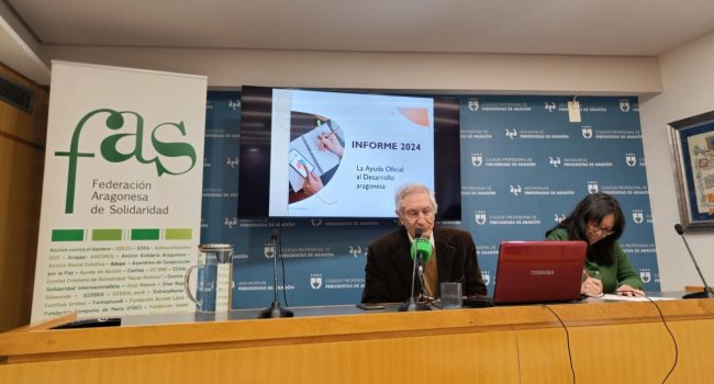 Presentación del Informe "Ayuda Oficial al Desarrollo 2024" realizado por la FAS.