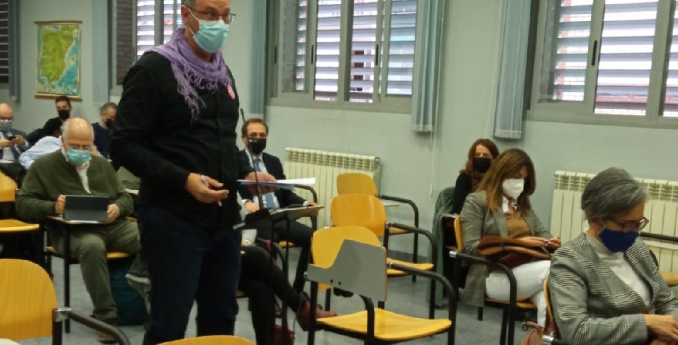 Intervención de Guillermo Herraiz -CCOO Enseñanza Aragón- en el Consejo Escolar de Aragón