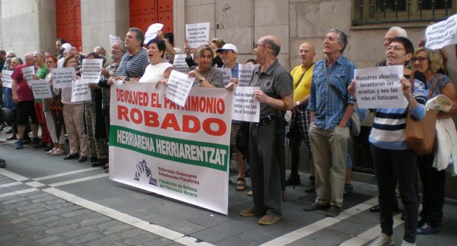 Foto: Plataforma de Defensa del Patrimonio navarro