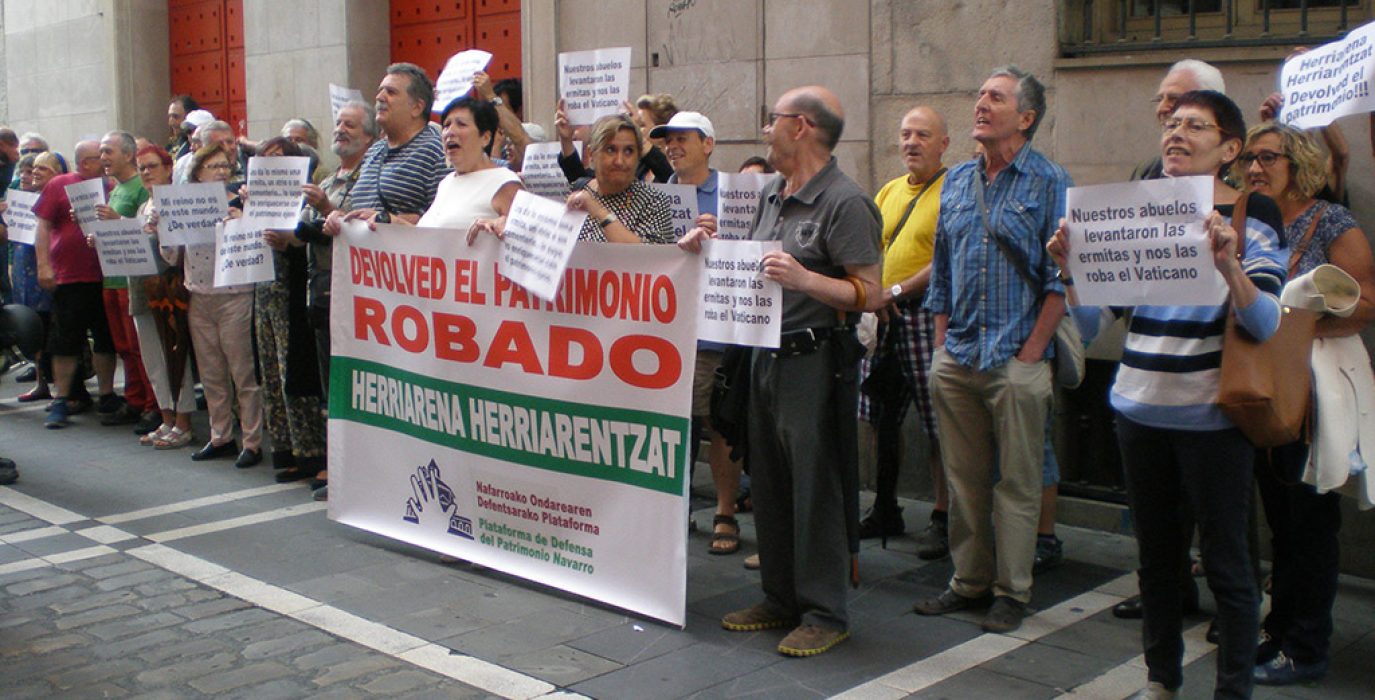 Foto: Plataforma de Defensa del Patrimonio navarro