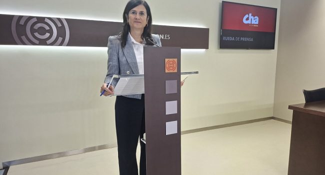 Isabel Lasobras CHA defiende el papel de Aragón en Europa y alerta “del riesgo de recentralización en la gestión de los fondos europeos”