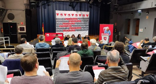 Izquierda Unida Aragón celebra su asamblea en el marco de la XIII Asamblea Federal