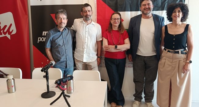 Izquierda Unida impulsa en Zaragoza Aragón un frente amplio para frenar el auge belicista 1