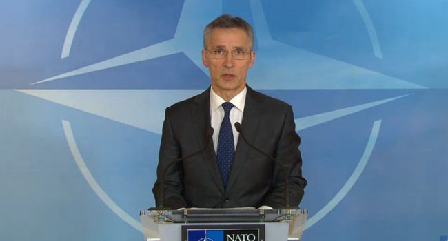 Jens Stoltenberg, Secretario General de la OTAN.