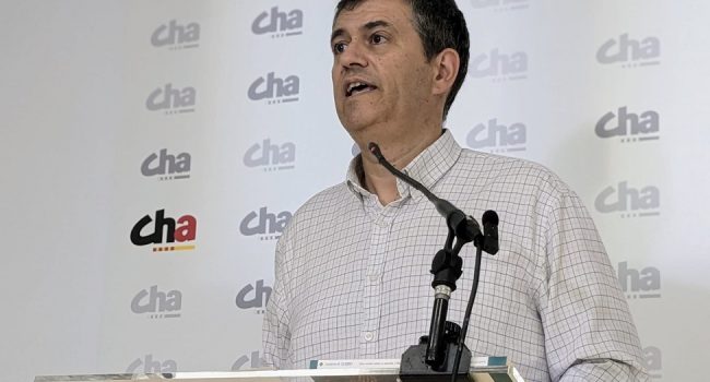 Palacín: “Aragón no puede permitirse un gobierno que solo traiga inestabilidad e incertidumbre”