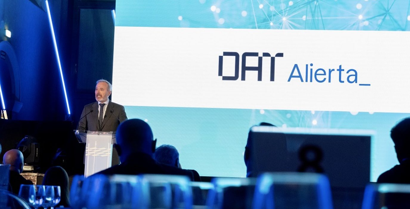 Jorge Azcón en la presentación del futuro PIGA para el DAT Alierta, a su juicio “el proyecto más importante e interesante que se va a desarrollar en nuestro país en el ámbito tecnológico” | Foto: DGA / Fabián Simón