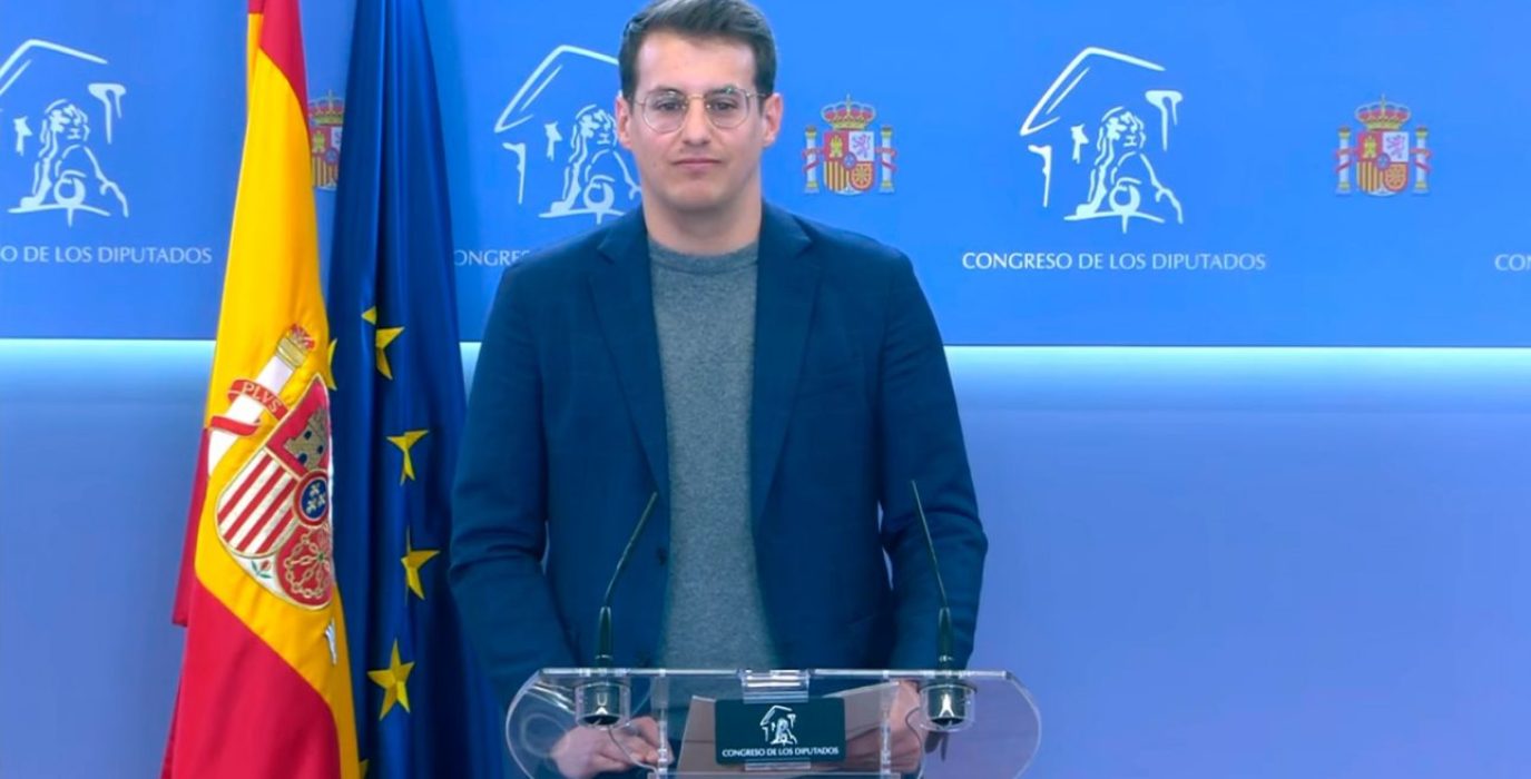 Pueyo durante su comparecencia en el Congreso.