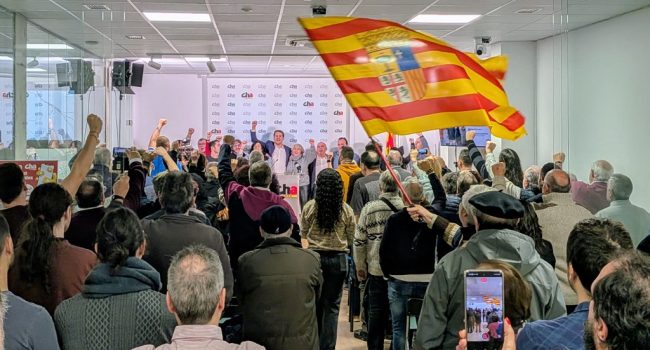 Jorge Pueyo, Isabel Lasobras, Miguel Jaime, Mary Carmen Bozal y Adrián Tello encabezarán la candidatura de CHA por Zaragoza para el 8F 1