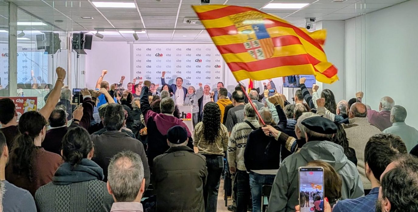 Jorge Pueyo, Isabel Lasobras, Miguel Jaime, Mary Carmen Bozal y Adrián Tello encabezarán la candidatura de CHA por Zaragoza para el 8F 1