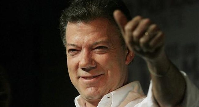 Juan Manuel Santos, presidente de Colombia. Foto: Globovisión (CC)