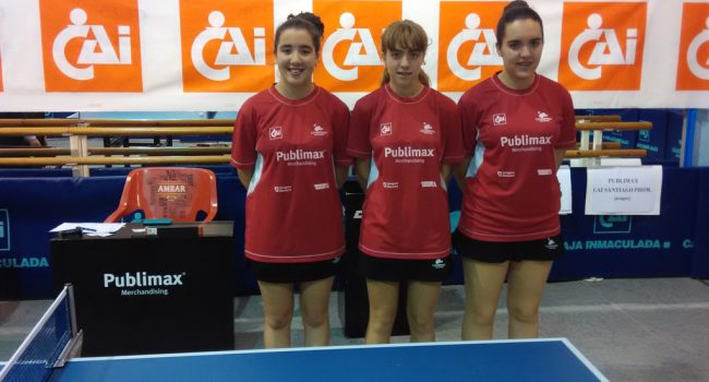 Jugadoras de Primera Estatal del Publimax CAI Santiago Promesas.