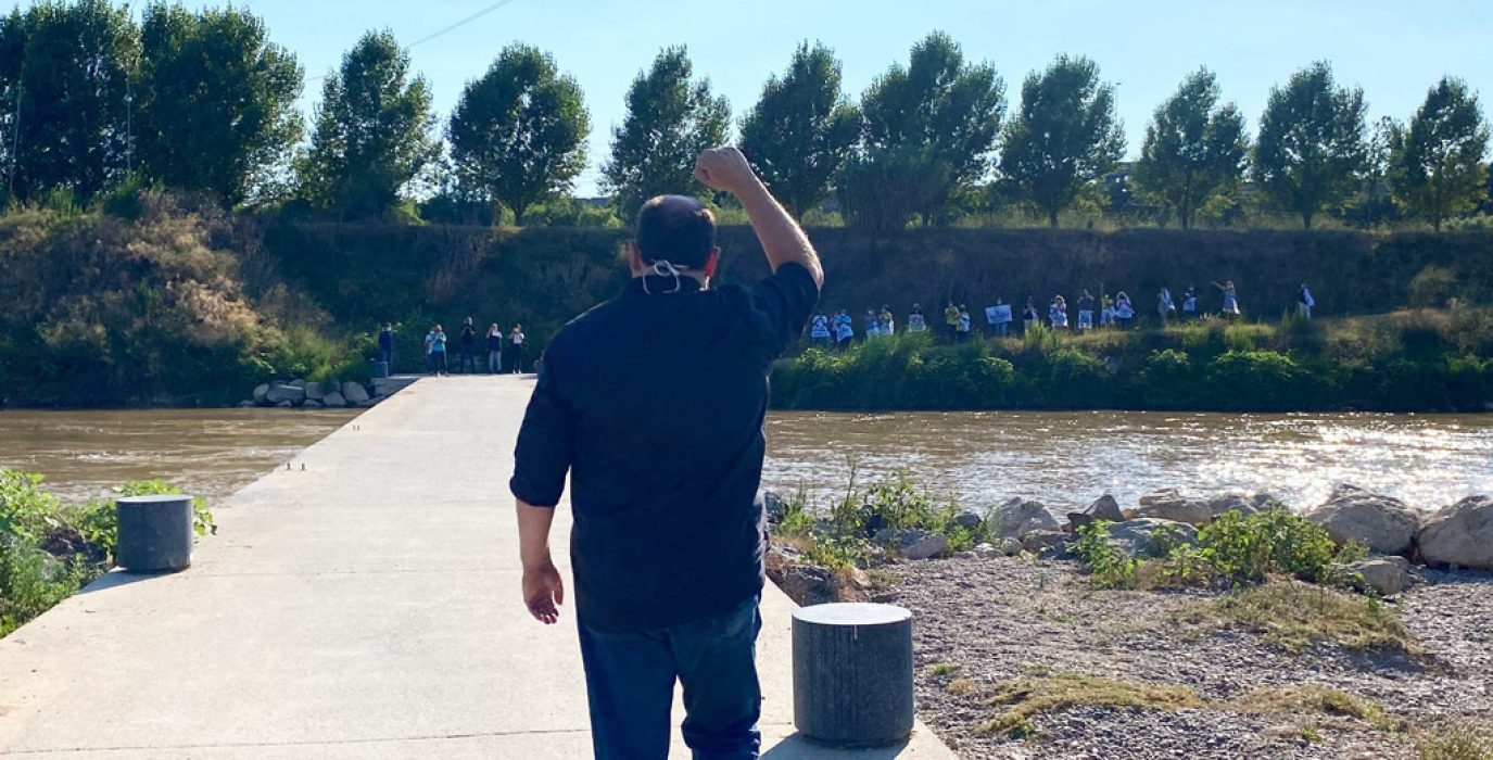 Junqueras saliendo de la prisión de Lledoners el pasado viernes. Foto: @junqueras