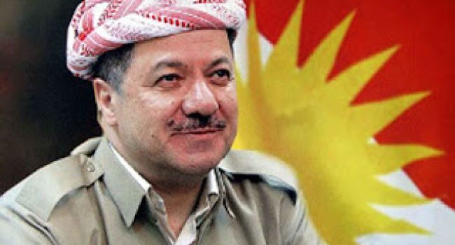 El presidente de Kurdistan Sur, Massoud Barzani.
