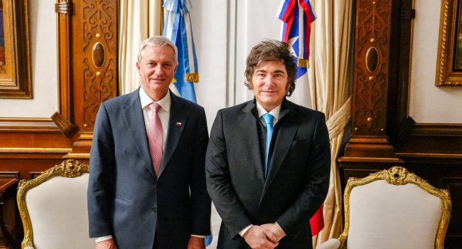 José Antonio Kast y Javier Milei | Foto: @GobiernodeChile