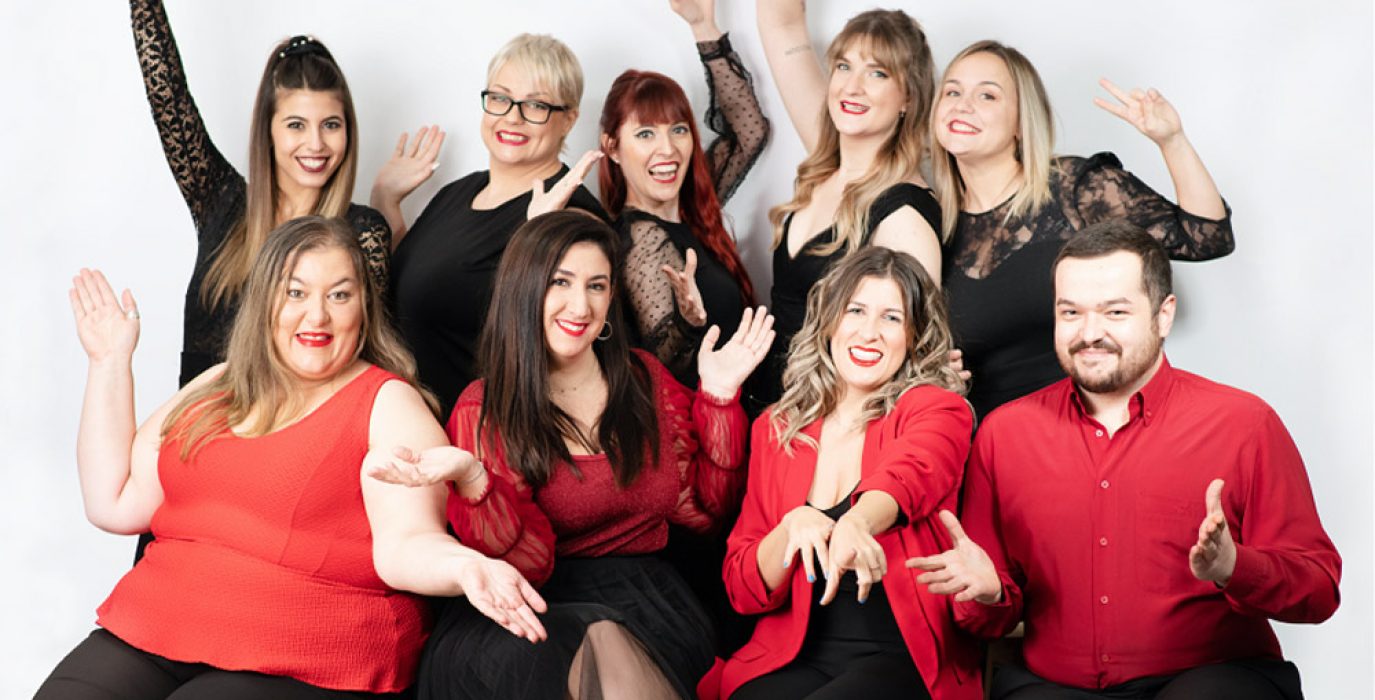 Las Chicas del Góspel, encargadas de abrir el Festival.