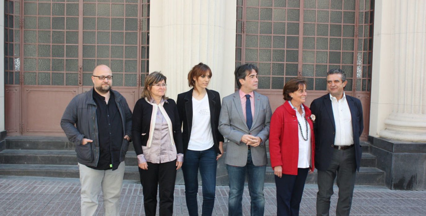 Representantes de la organización durante la presentación del Festival.