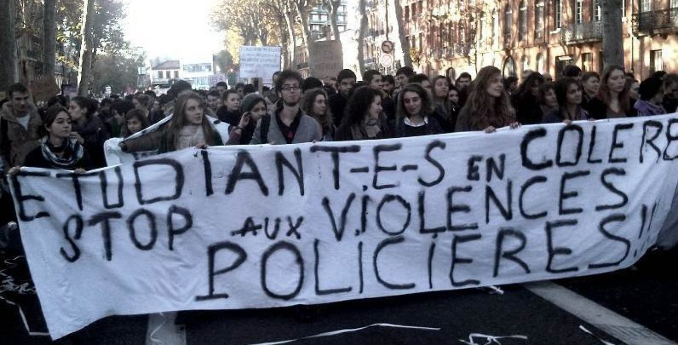 Manifestación contra la violencia policial. Foto: NPA