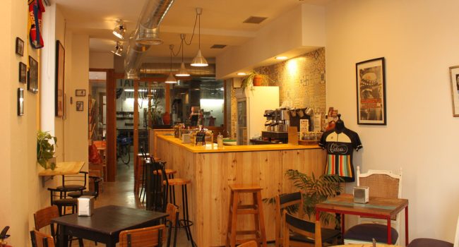 Cafetería en La Ciclería.