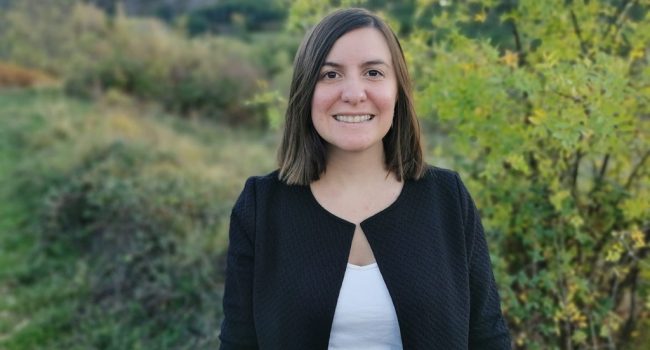 La escritora aragonesa Lucía López Marco