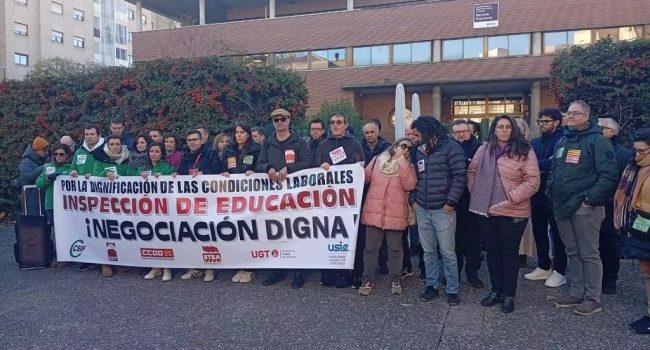 La inspección educativa aragonesa exige “condiciones laborales dignas” a la DGA