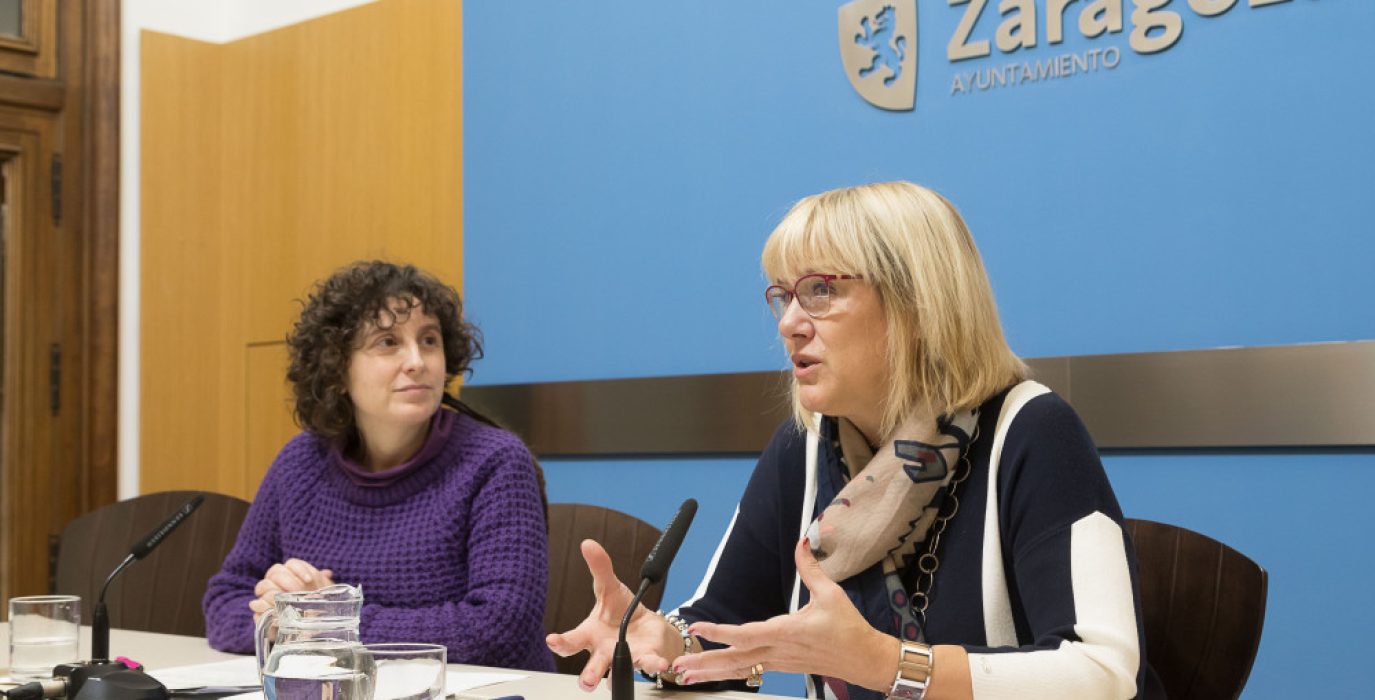 Arantza Gracia y Pilar Zaragoza. Foto: (AZ)
