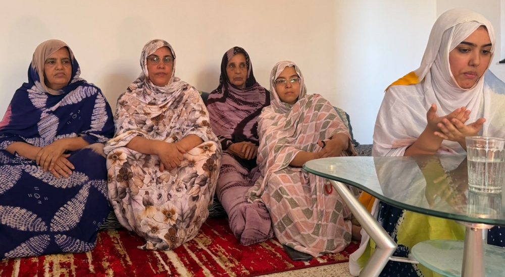 Familiares de presos políticos saharauis de Gdeim Izik