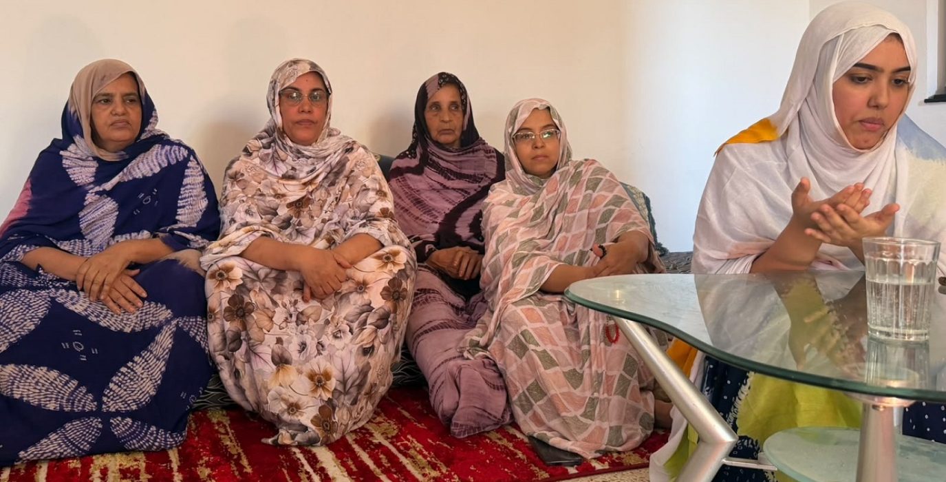 Familiares de presos políticos saharauis de Gdeim Izik