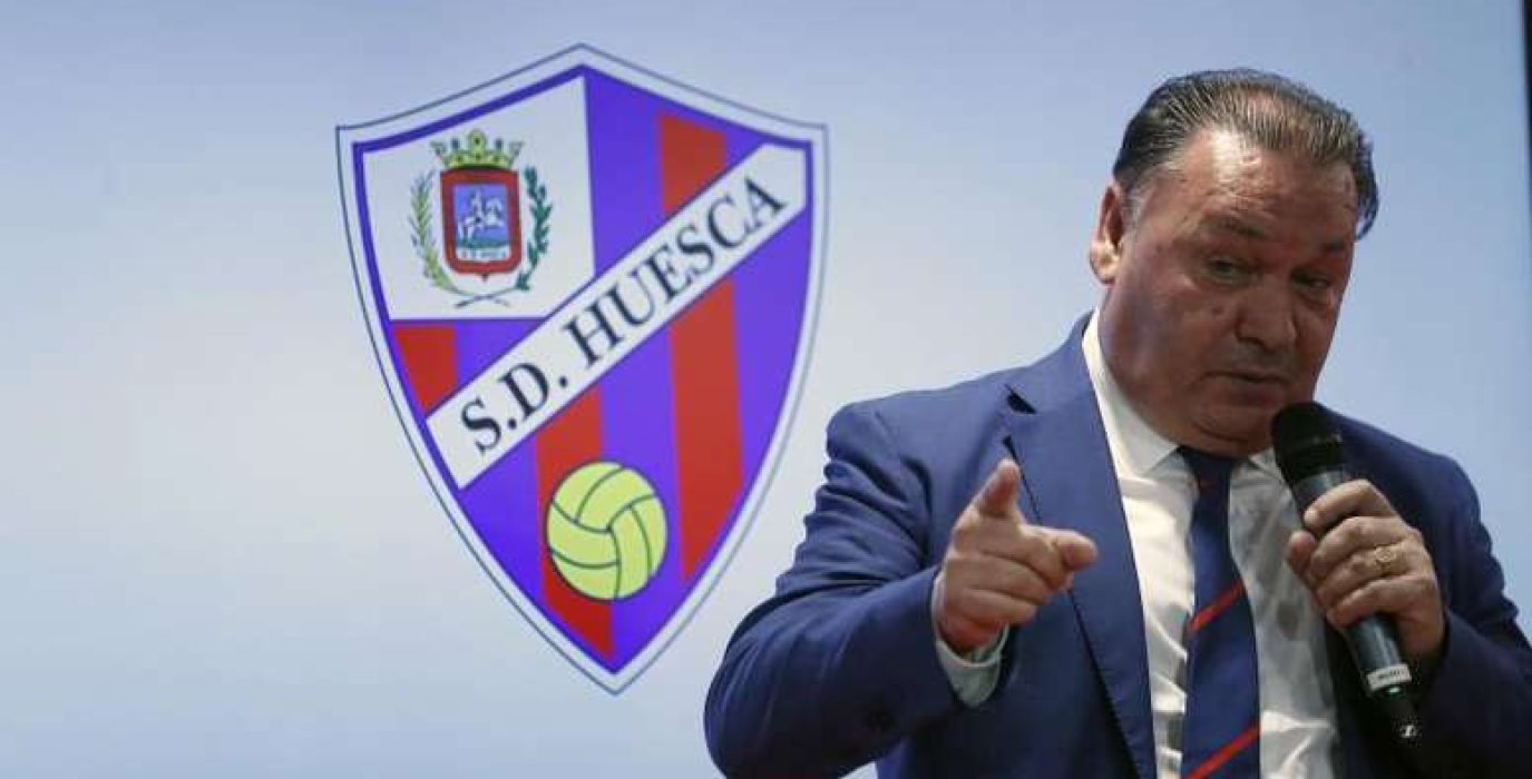 Lasaosa, presidente del SD Huesca.